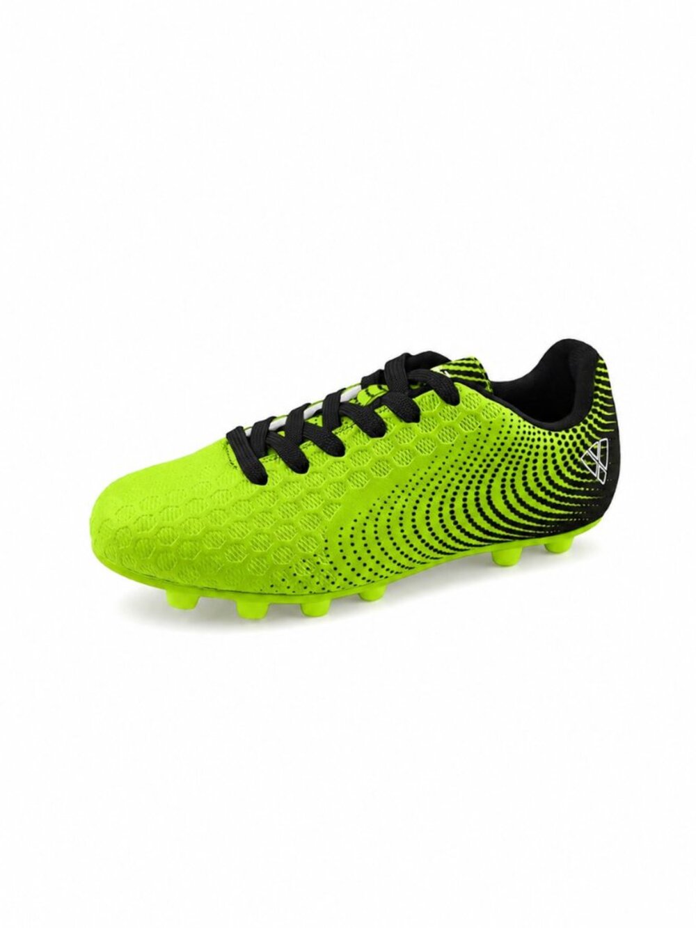 Vizari Stealth FG Youth Soccer Cleats Neon Yellow/Black Size 11C Firm Ground